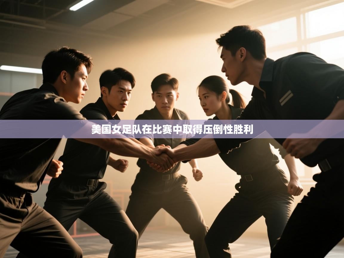 美国女足队在比赛中取得压倒性胜利  第2张